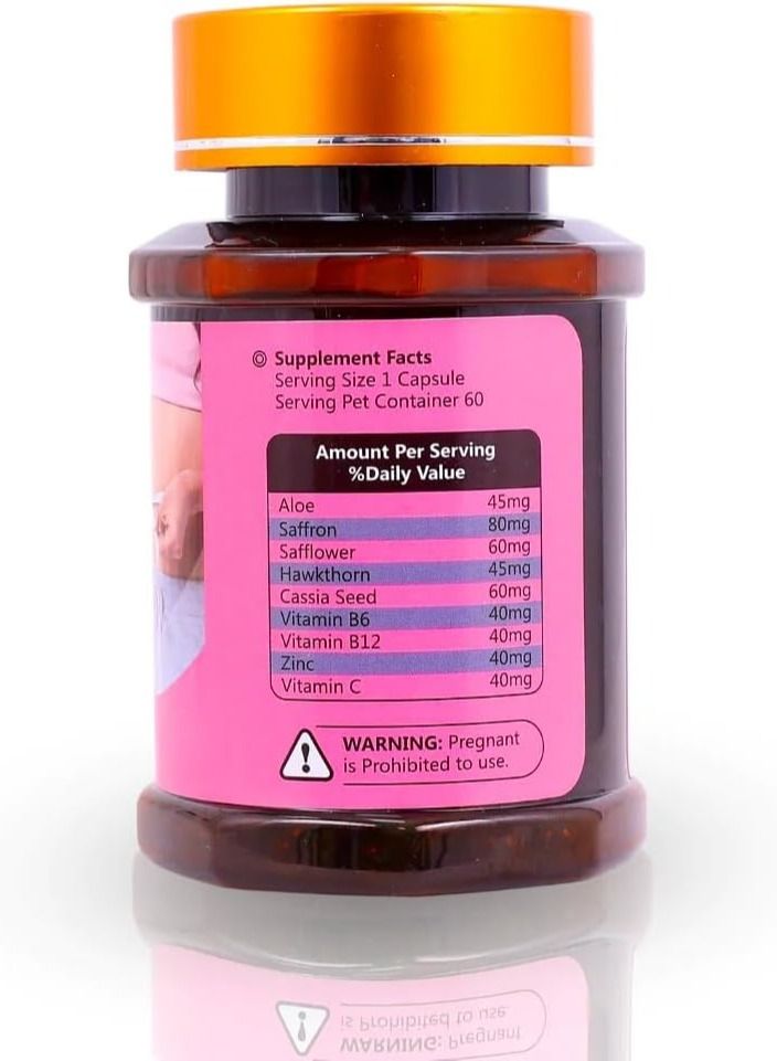 BEAUTY AMBITION Slim Diet Saffron Weight Loss Slimming Tea and Capsules, Dynamic Duo for Accelerated Weight Loss and Powerful Fat Burning with Detox Herbal Tea (30 Tea Bags) and Antioxidant-Rich Capsules (60 Capsules  - Image 4