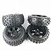 TITRACING Knobby Tires Front Rear Tyres 6 Spoke WheelS fit 15 HPI Rovan Baja 5B SS KM Buggy - Image 3