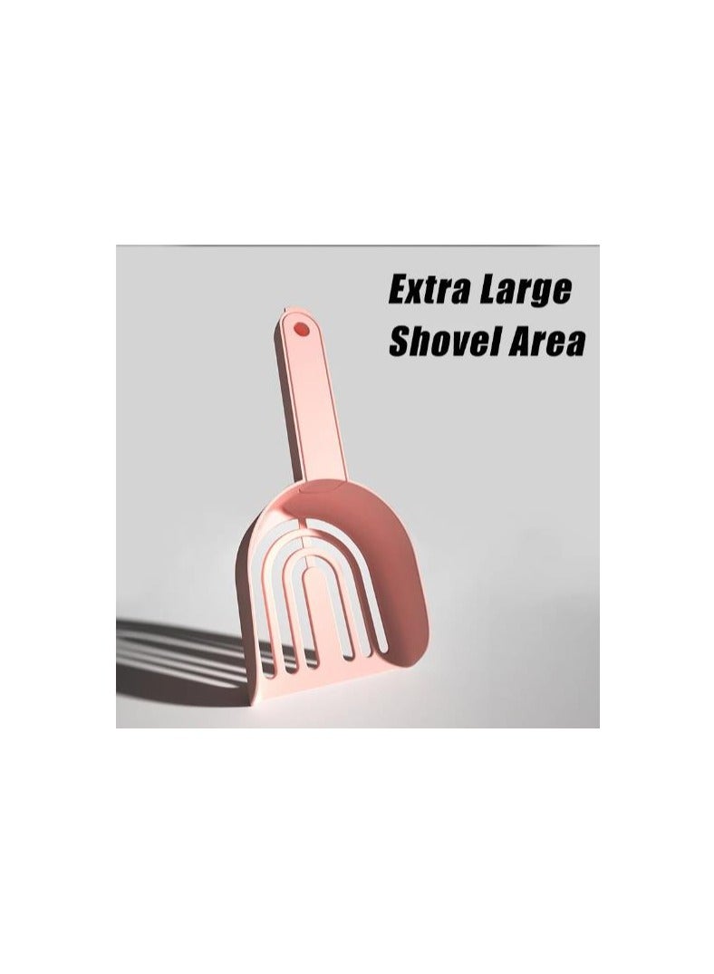 مجرفة رمل القطط مجوفة مجرفة رمل شاملة أداة تنظيف صندوق القطط لوازم الحيوانات الأليفة - Image 3