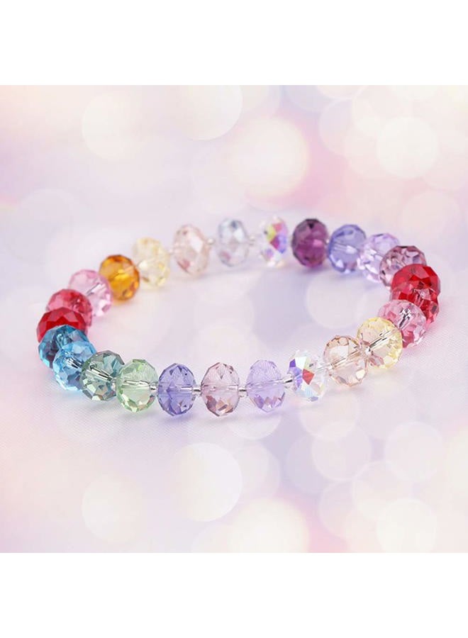 Bingcute (8MM) - Wholesale Briolette Crystal Glass Beads Finding Spacer Beads Faceted 5040 Briollete Rondelle Shape 6x8mm Assorted Colours With Container Box (300pcs) - Image 5