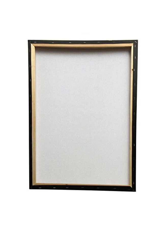 Coast قماش أسود، 30X40 سم 100% قطن معالج خالي من الأحماض قماش أسود مشدود للرسم، مستلزمات فنية لصب الأكريليك، الرسم بالزيت والألوان المائية - Image 2