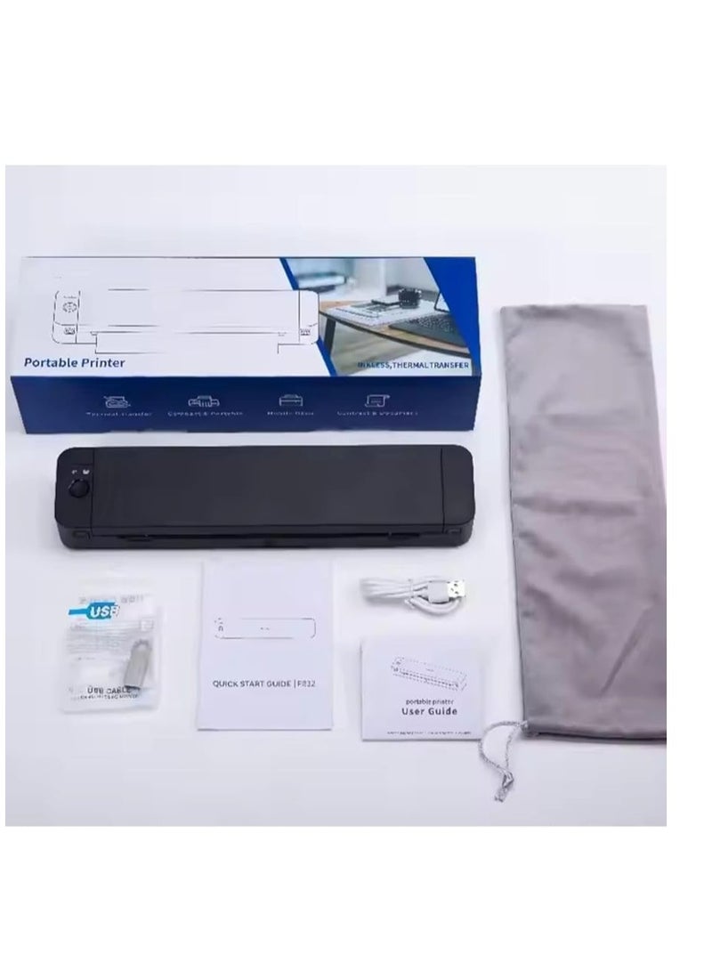 AIMO A4 P832 Portable Printer Wireless for Travel Thermal Printer Inkless Small Compact Printer for Home and Office - Image 3