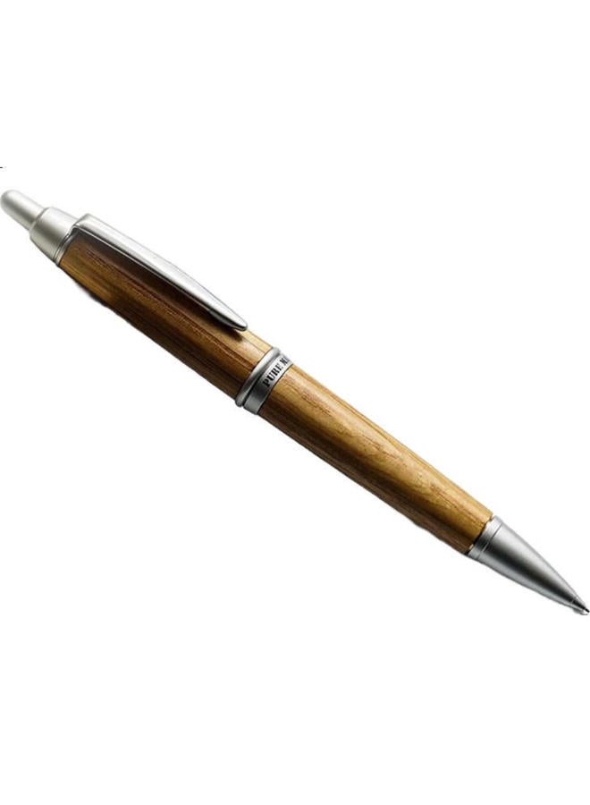 Uni Mitsubishi (Uni) Student Automatic Pencil 0.5Mm Century Oak Shaft Mechanical Pencil Business Gift Pen M5-1015 Thick Shaft Light Wood Color - Image 3