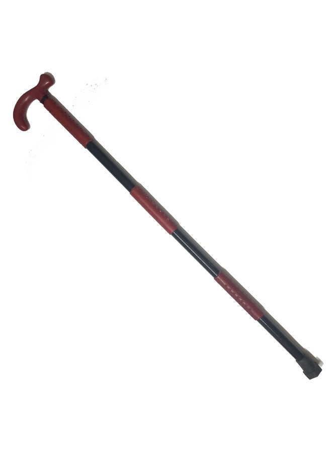 Men's Metal Body Crutch with Plastic Handle, Black - Image 1