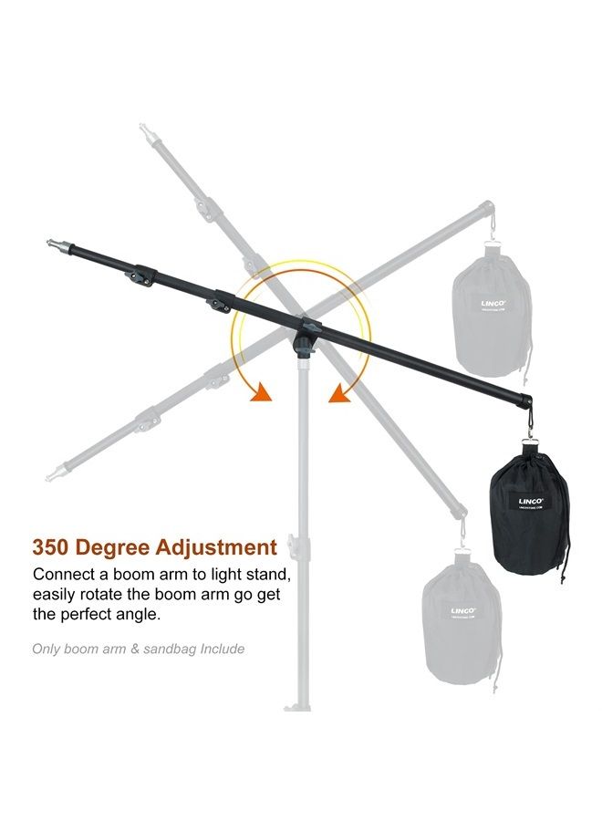 Lincostore Zenith Photography Boom Arm 83" / 210cm with Sandbag, AM224 (Not Including Stand) - Image 2
