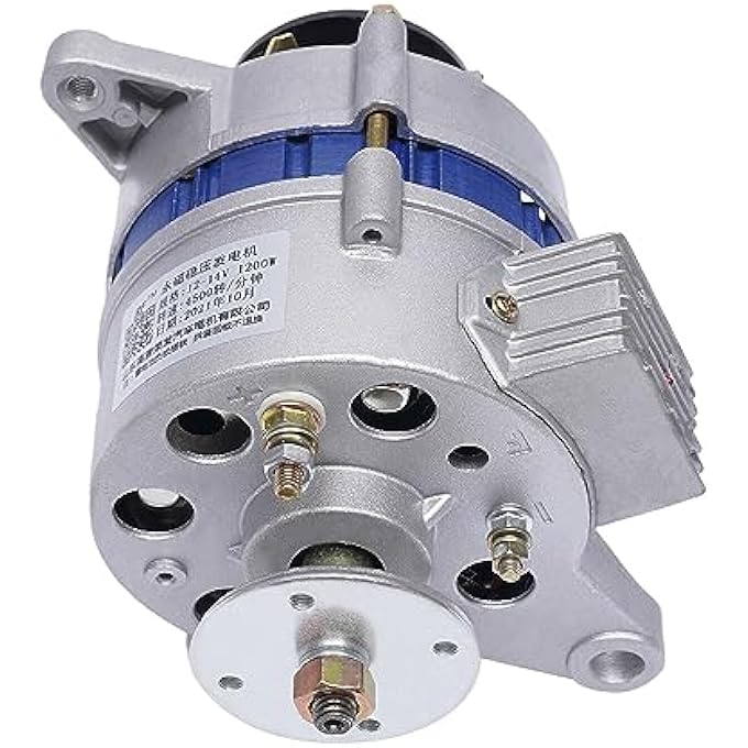 OLONETO 1200W Pure Copper Permanent Magnet Synchronous Generator 12V Low Speed Magnetic Alternator Suitable For Agricultural Vehicles Truck Tractors - Image 4