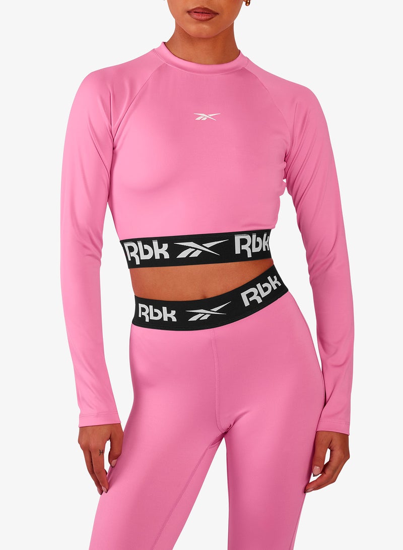 Reebok Id Train Cutout Long Sleeve - Image 1