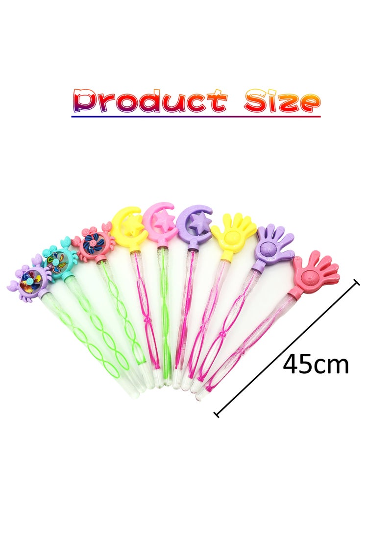 MissTiara - 9-Piece Bubble Wands Kids Fun Game Party Bubble Gifts - Image 1