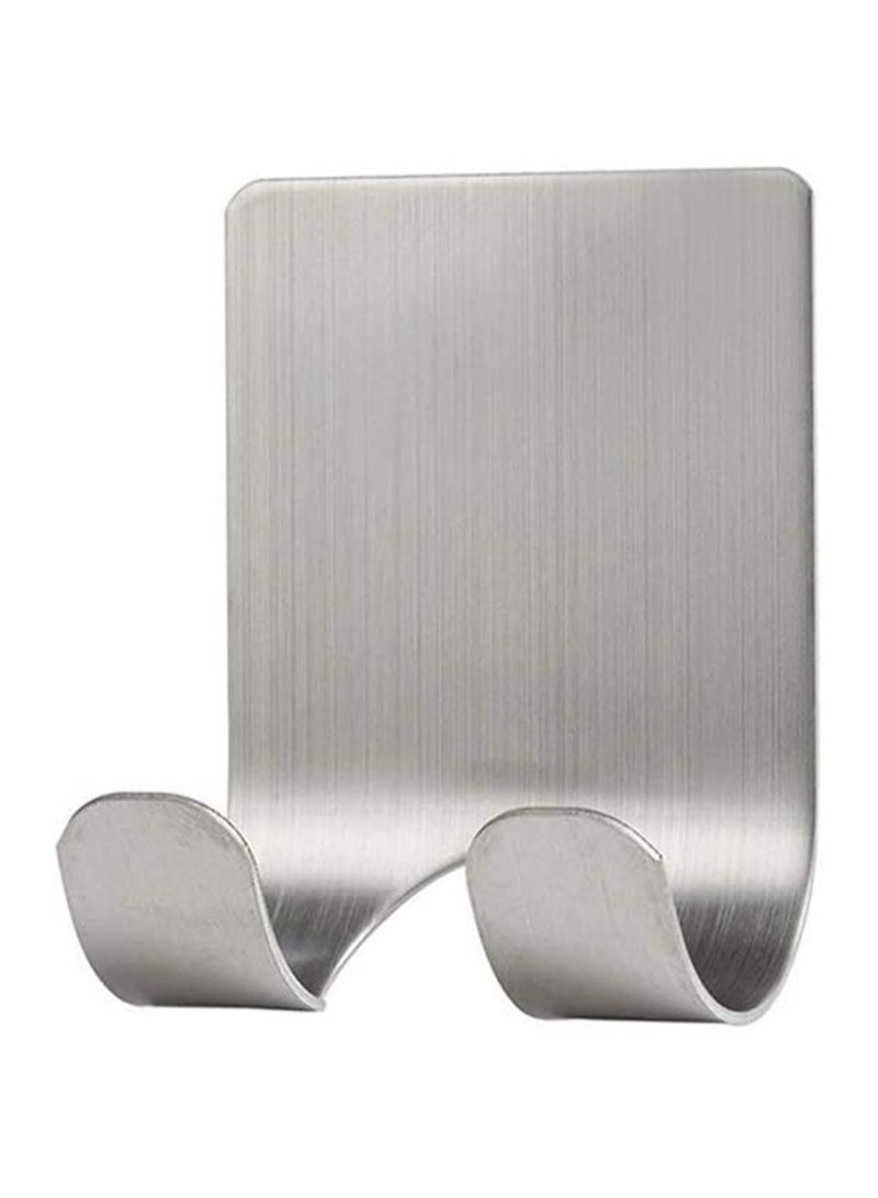 Stainless Steel Razor Holder, No Drill No Screw, 304 Razor Holder Men Shaving Shaver Shelf Shaving Razor Rack for Kitchen Bathroom Toilet, Viscose Wall Hooks Hanger Sticky Wall Hook 1 Pcs - Image 1