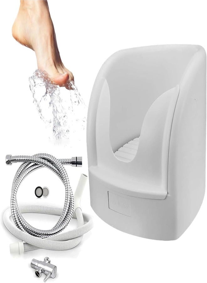 ZEESQUARE Portable Foot Washer – Wudu Washing Basin & Foot Cleaning – Compact Wudu Foot Cleaner for Home, Travel & Daily Use  - Image 1