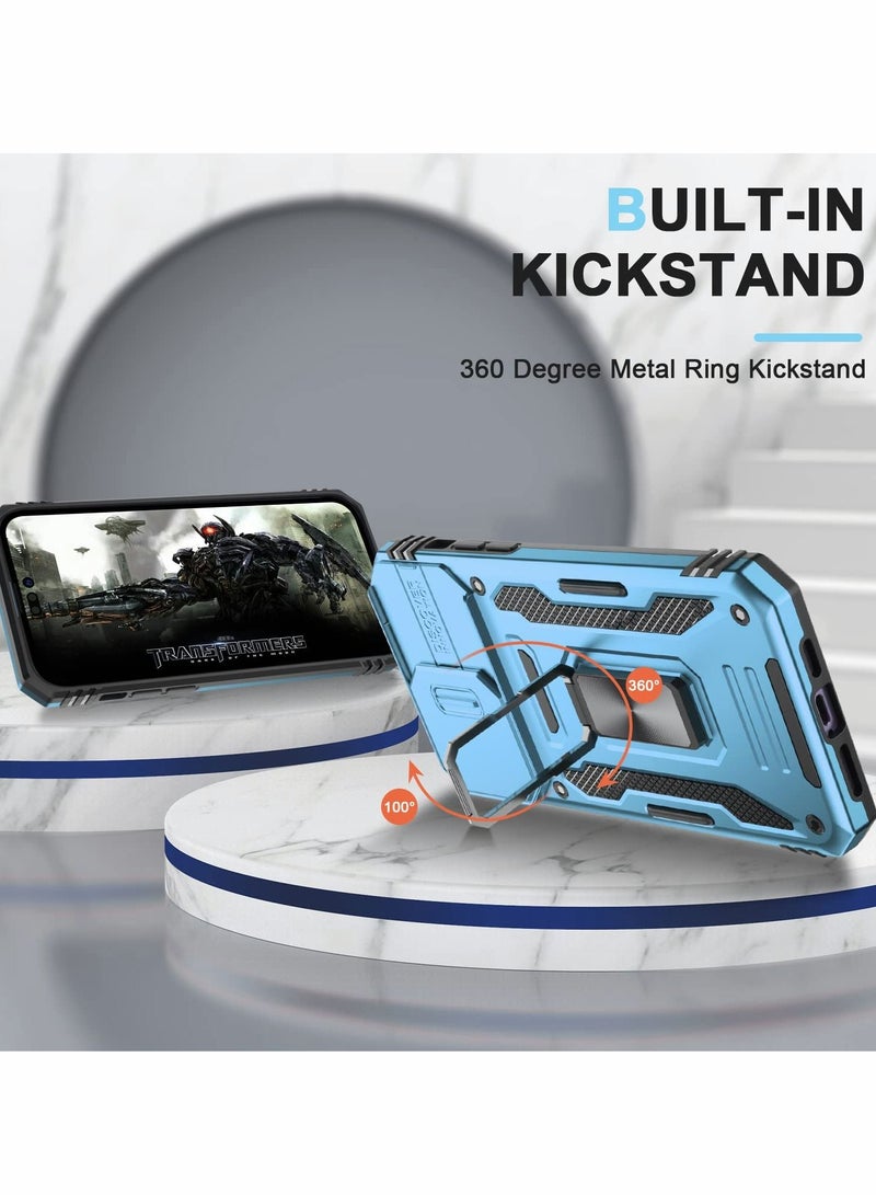 Excefore Case for iPhone 14 Pro Max Case with Camera Cover, Cover with Screen Protector Heavy Dut Protective Phone Case with Kickstand for Apple iPhone 14 Pro Max  - Image 5
