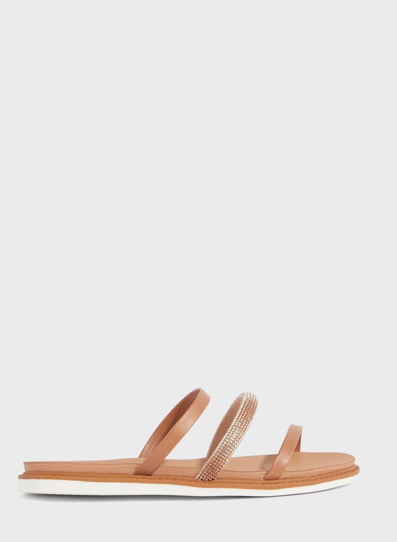 MOLECA Flat Sandals for Women – Stylish Ladies Flat Sandals & Comfortable Flat Slippers - Image 1