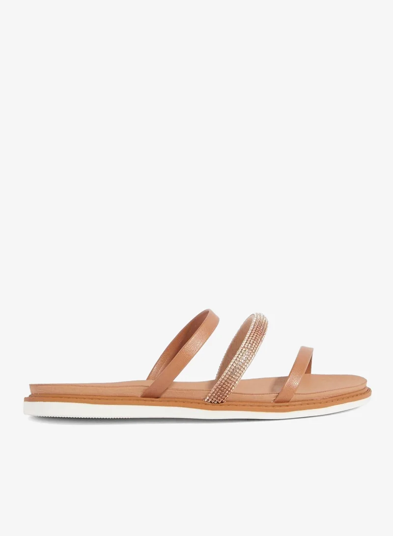 موليكا صنادل مسطحة للنساء - صنادل مسطحة أنيقة ونعال مسطحة مريحة للسيدات