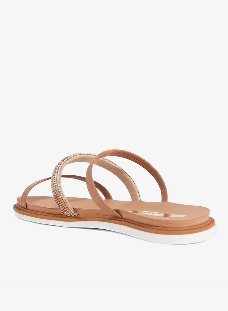 موليكا صنادل مسطحة للنساء - صنادل مسطحة أنيقة ونعال مسطحة مريحة للسيدات