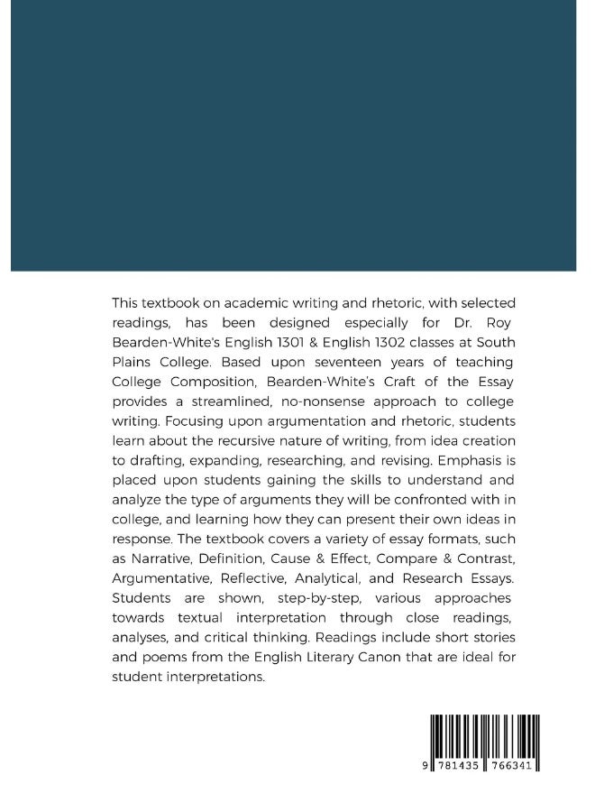 Craft of the Essay: An Introduction to Academic Writing--With Selected Readings  - Image 2