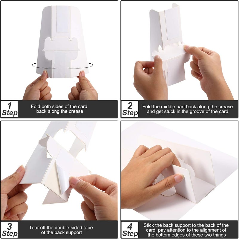 klarako 52 Pieces Ugly Sweater Party Voting Cards Ugly Sweater Holiday Christmas Party Game Xmas Party Decorations for Winter Christmas New Year Party Supplies - Image 4