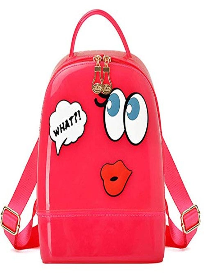 MOCA Womens Cute Trendy Stylish Women's Girl's Mini Small Jelly Silicone BackPack for travel picnic daypack outdoor mini small backpack for Womens Girls - Image 1