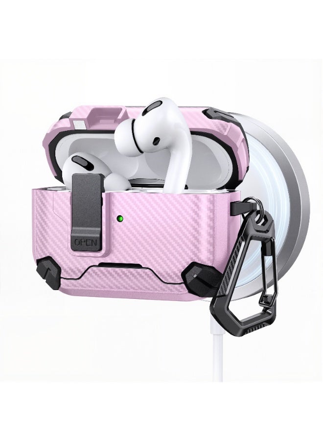 AirPods 4/AirPods Pro/AirPods Pro 2/AirPods Pro 3 protective case, magsafe，phone holder, pop-up headphone case,earphone protecter，headphone protecter，earphone case - Image 1