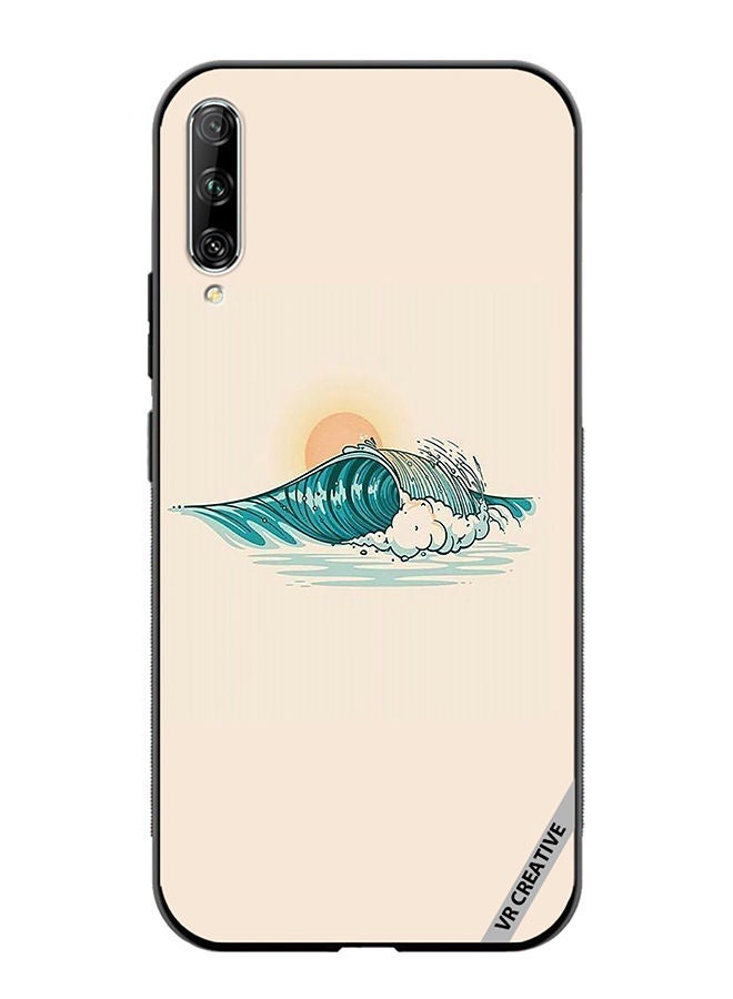 VR CREATIVE Protective Case Cover For Huawei Nova Y9S Waves Design Multicolour - Image 1