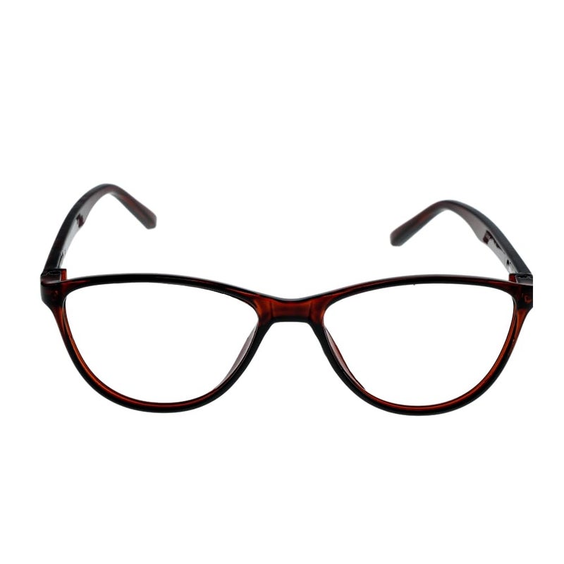 Lens + Lensplus Cateye Shape TR Full Rim Eyeglasses with Lightweight Unisex Eyewear for Men & Women | Stylish Computer & Daily Use Frame - Image 1