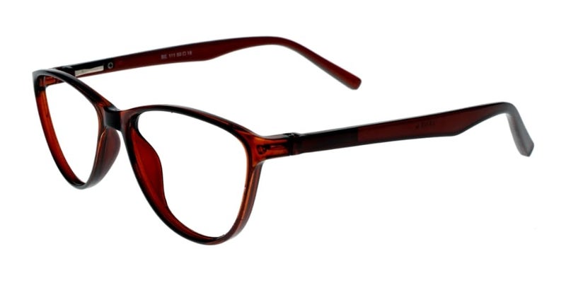 Lens + Lensplus Cateye Shape TR Full Rim Eyeglasses with Lightweight Unisex Eyewear for Men & Women | Stylish Computer & Daily Use Frame - Image 3