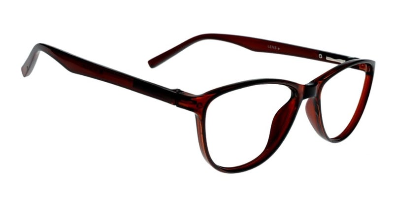 Lens + Lensplus Cateye Shape TR Full Rim Eyeglasses with Lightweight Unisex Eyewear for Men & Women | Stylish Computer & Daily Use Frame - Image 4