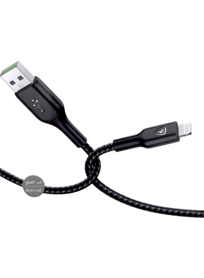 SPON Original and high quality USB A to Lightning cable, 1.2 meters long from Spon, compatible with iPhone 14 Pro Max/ 14 Pro/ 14 Plus/ 14/ 13/ 12/ 11/ 8/ 7/ X/ Xs Max / and iPads - Image 1