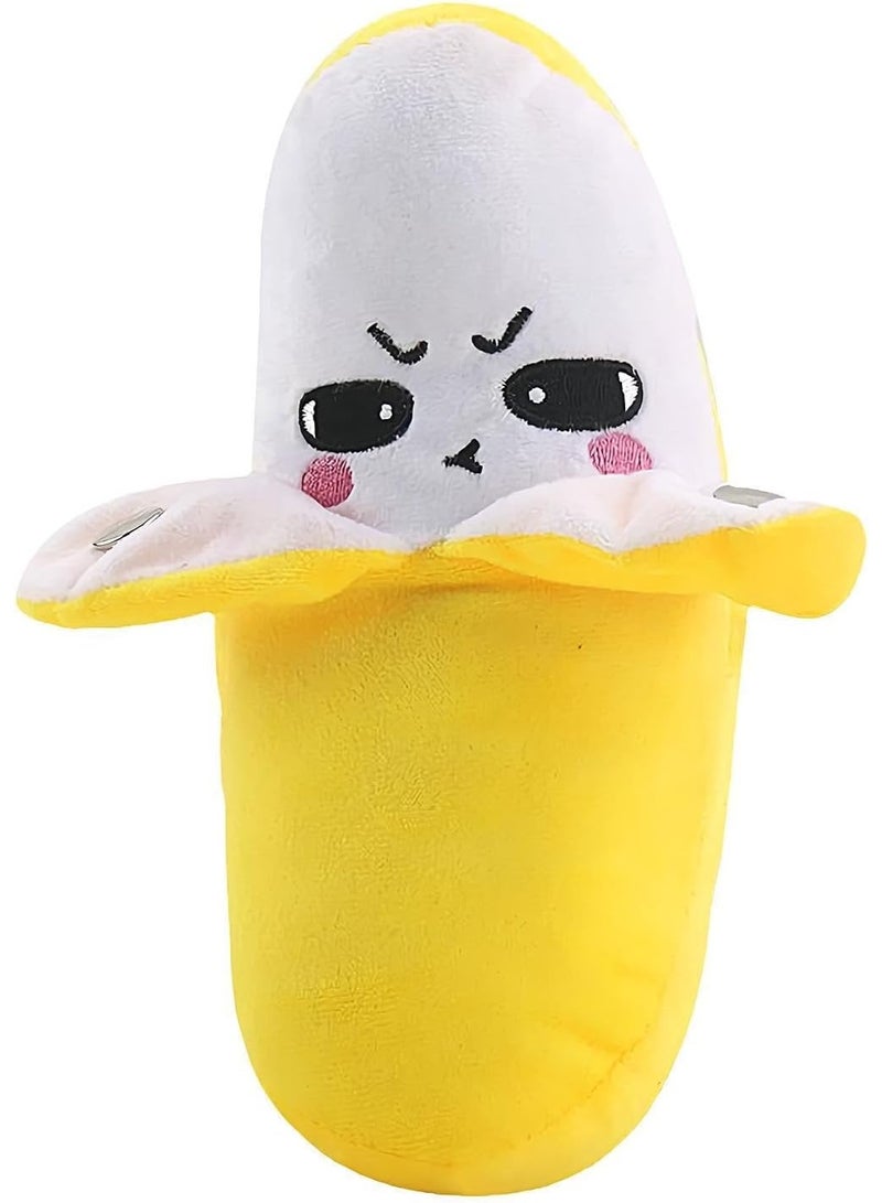 Interactive Musical Banana Plush Toy – Touch Sensor Soft Stuffed Banana with Sounds & Built-in Music – Educational Plush Toy for Boys & Girls – Multi Color - Image 2