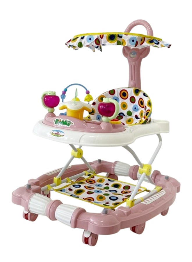 kiddoz Baby Walker - Lotus Root Pink  - Image 1