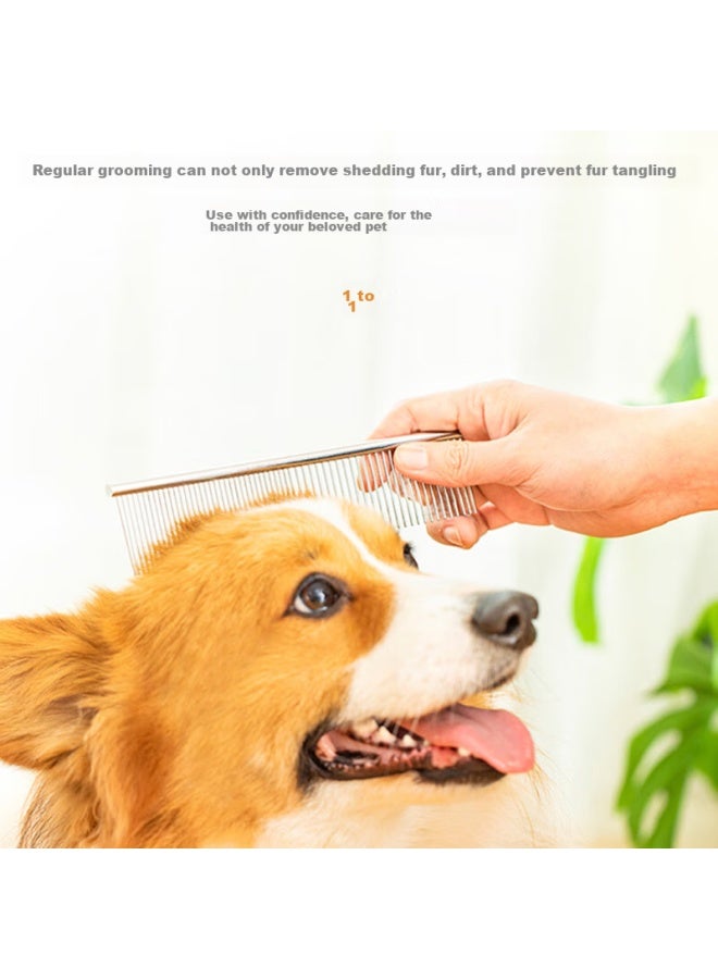 Zigman Cigeman Pet Grooming Comb, Cat Comb For Removing Loose Fur, Large Dog Comb, Specialized Detangling Comb, Teddy Beauty Supplies - Image 4