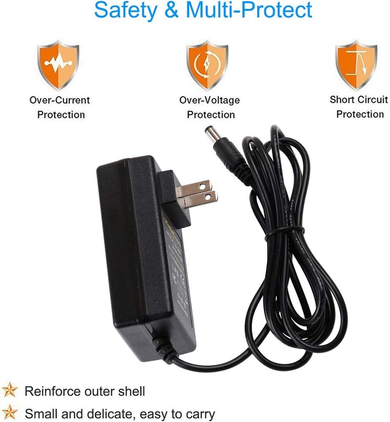 COOLM 48V Power Adapter Supply for Polycom VVX 411 Power Supply, Polycom IP Phones VVX 300, 301, 310, 311, 400, 401, 410, 500, 501, 511, 600, 601, 611,Avaya Phones 1110, 1120e, 1140e, 1210, 1220, 1230 - Image 5