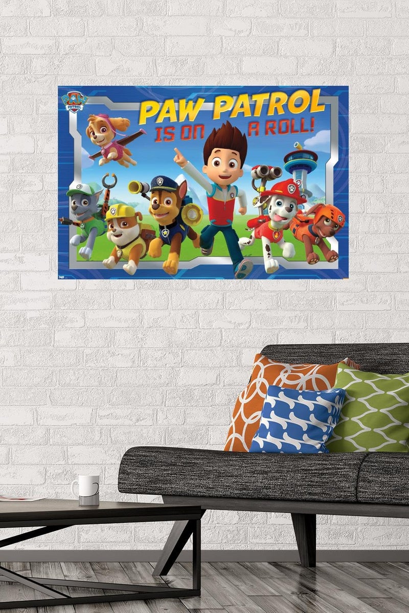 Trends International Nickelodeon Paw Patrol Crew Wall Poster 22.375" x 34" - Image 2