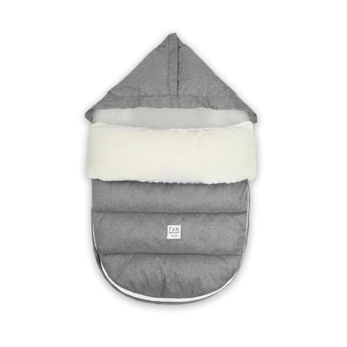 7 A.M. 7AM Enfant Universal Stroller Footmuff - Water Repellent Winter Bunting Bag for Strollers & Car Seats, Soft Micro-Fleece & Plush Lined Stroller Footmuff for Baby Boy & Girl | LambPOD - Image 1