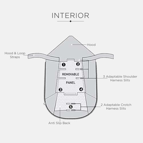 7 A.M. 7AM Enfant Universal Stroller Footmuff - Water Repellent Winter Bunting Bag for Strollers & Car Seats, Soft Micro-Fleece & Plush Lined Stroller Footmuff for Baby Boy & Girl | LambPOD - Image 3