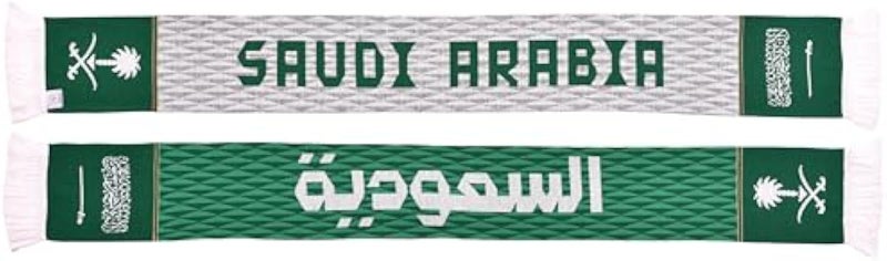 وشاح محبوك لكرة القدم السعودية من يوروسكارفز، يناسب الجميع - Image 2