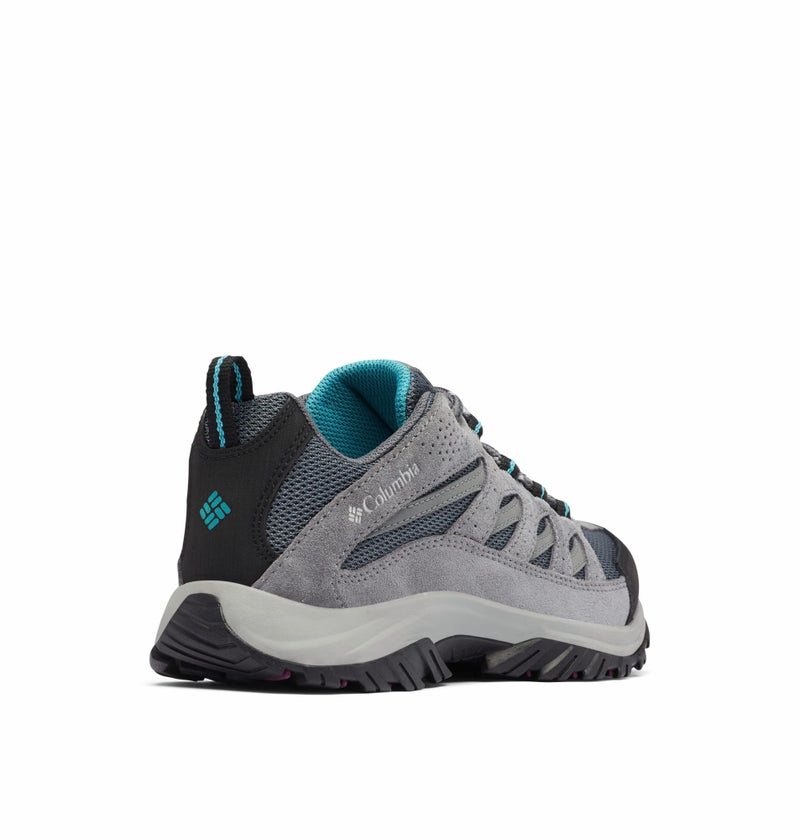Columbia Womens Crestwood Hiking Shoe, Graphite/Pacific Rim, 6 Wide - Image 3
