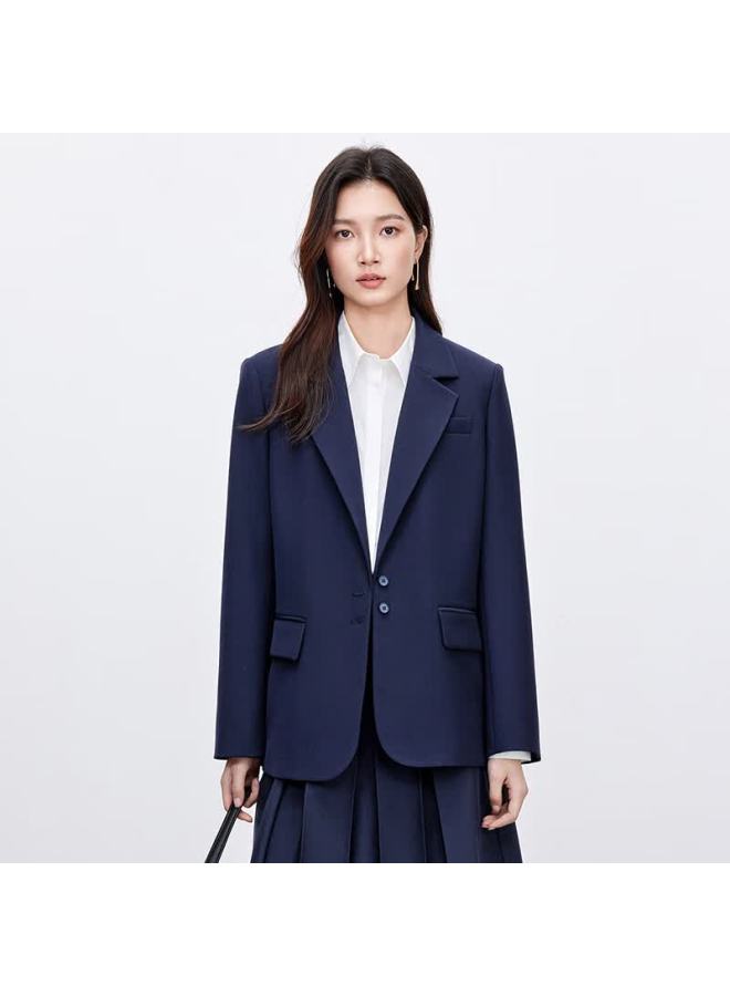Sentubila Shangdu Bira High-intelligence Feel Women's Autumn Easy-care Blazer Casual Loose Jacket Elegant Top - Image 2