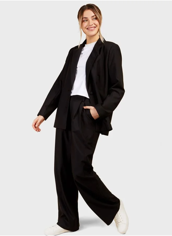 Little Mistress Button Detail Blazer