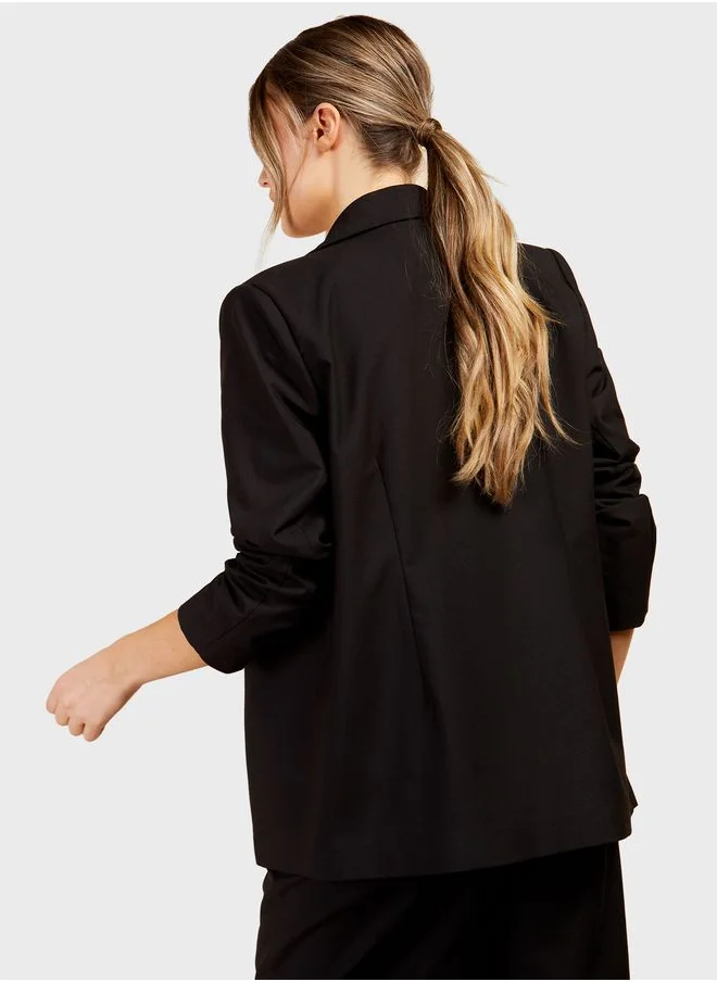 Little Mistress Button Detail Blazer