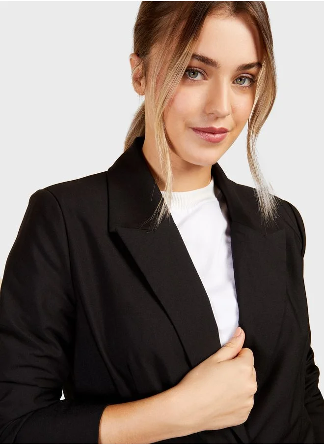 Little Mistress Button Detail Blazer