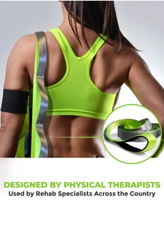 Polish'D Stretching Strap with Loops Non Elastic Stretch Band for Physical Therapy, Yoga Strap for Stretching Equipment, Stretch Bands for Exercise and Flexibility Fascia, Hamstring & Leg Stretcher Belt  - Image 4