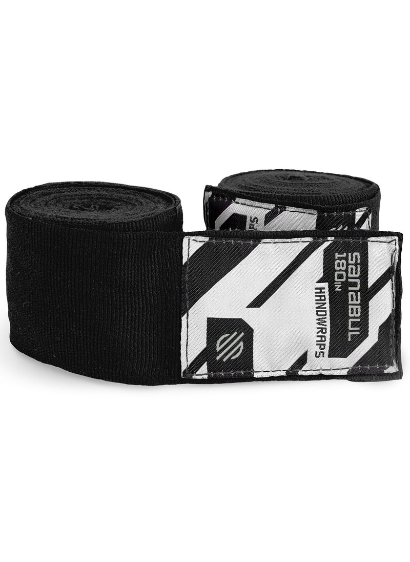 Sanabul  Sanabul Essential Gel Knuckle Guards for Boxing Gloves and Hand Wraps BLACKWHITE SM  - Image 3
