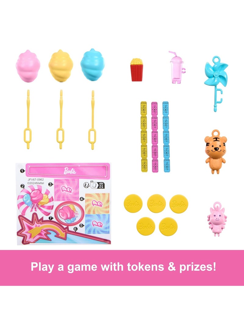 Barbie Mysteries Cotton Candy & Game Playset  JFV67 - Image 2