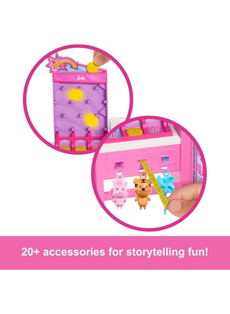 Barbie Mysteries Cotton Candy & Game Playset  JFV67 - Image 3