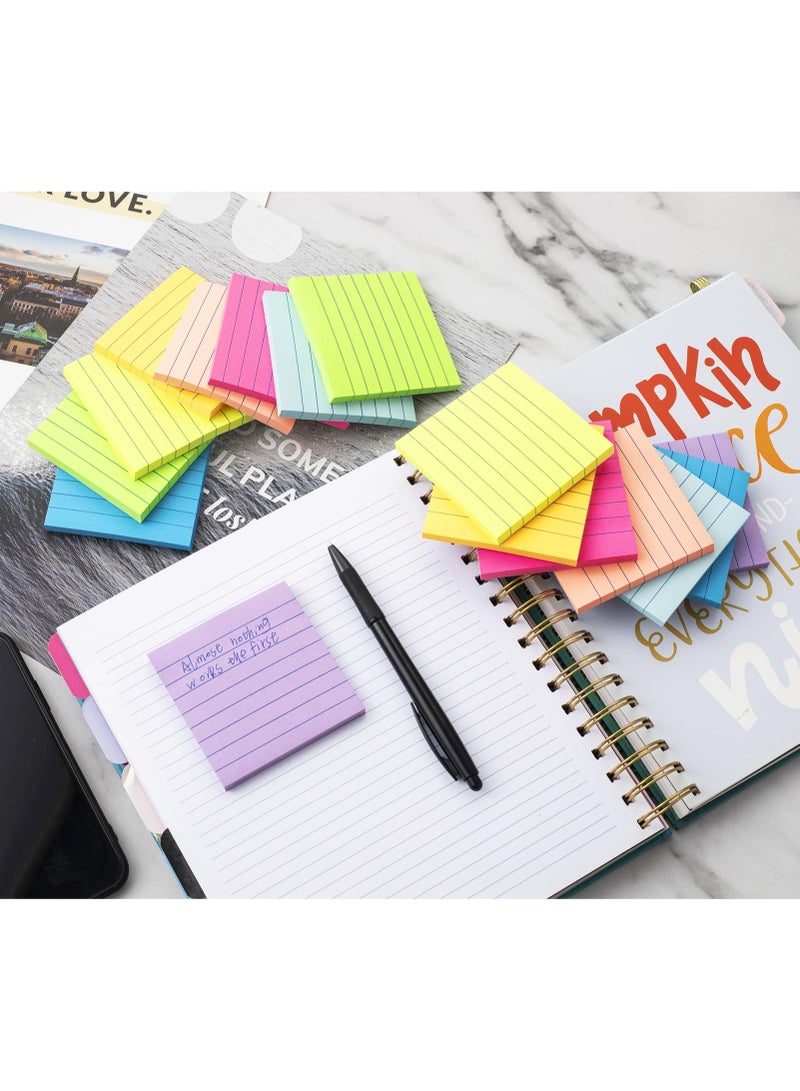 Generic 6 Pack Post It Notes 3x4.5 Inches ( 7.6x10 Cm) 300 Sheets, 6-Color Notes, Premium Notes, Loose Notes, Self-Adhesive Notes, 50 Sheets/Book, Suitable For Office, Study, And Daily Life Organization  - Image 3