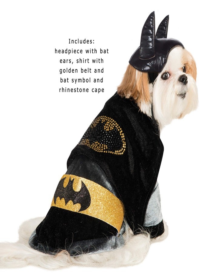 Rubies Costume Company DC Heroes and Villains Cuddly Batman Pet Costume, Extra-Small - Image 2