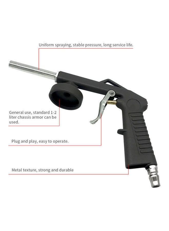 NIBEMINENT Air Undercoating Sprayer Black  - Image 4