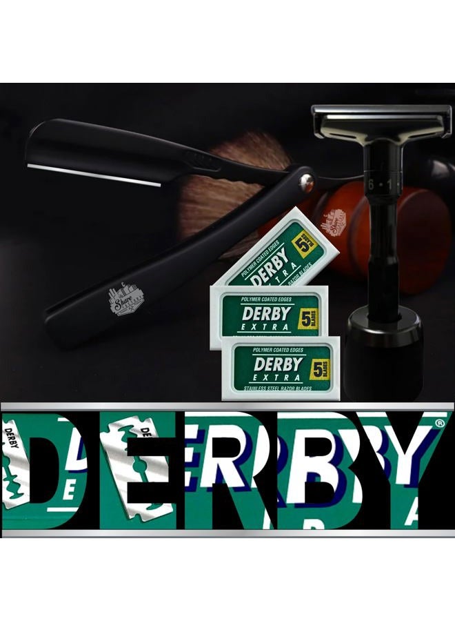 Derby 25 Extra Double Edge Stainless Steel Razor Blades - Image 4