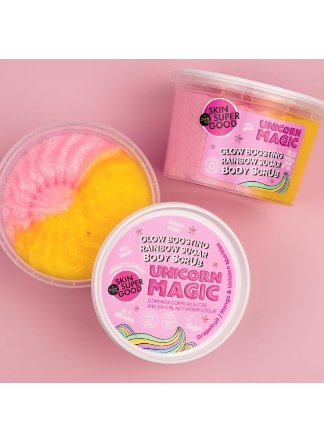 Organic Skin Super Good Unicorn Magic. Glow boosting Sugar Body Scrub., 250 ml - Image 3
