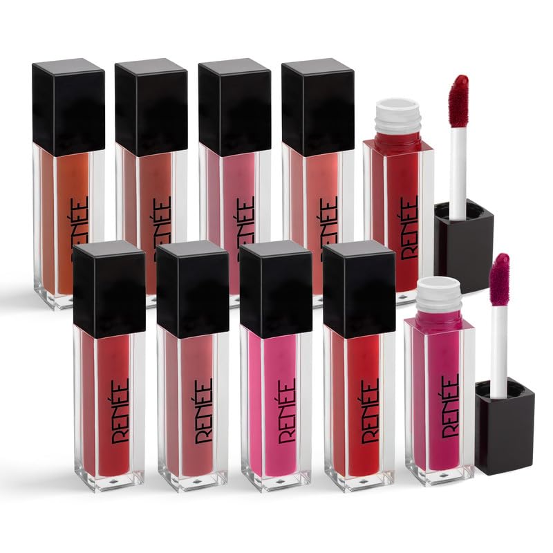 RENEE Matte Liquid Lipstick Pack of 10 - Image 3